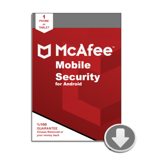 McAfee Mobile Security 1Yr Only For Android(Global)- RMGadgetronic