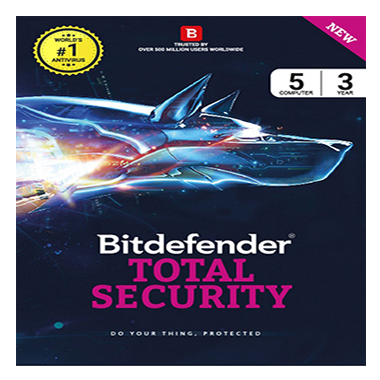 Bitdefender Total Security 5 Device 3 Year at lowest price - RMGadgetronic