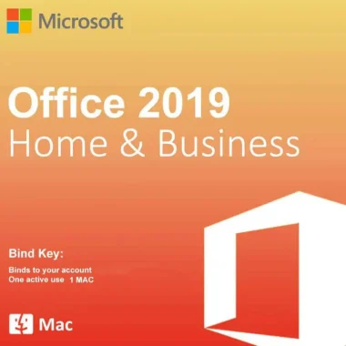 Office 2019 Home and Business Bind key for Mac
